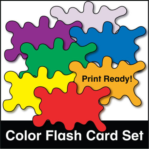 Color Flash Cards ESL ELL Newcomer's featured image