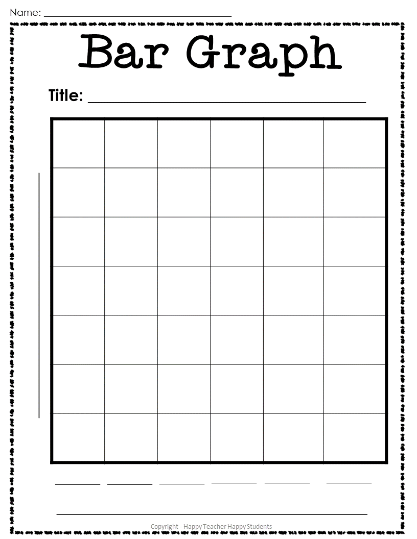 Blank Graph Templates Bar Graph, Pie Chart, Pictograph, Line Graph and