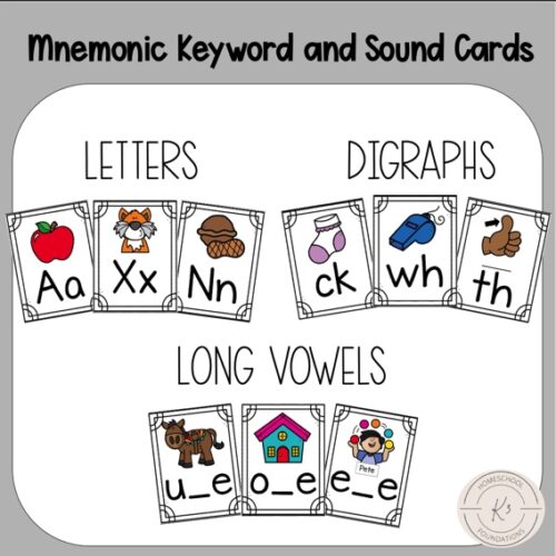 Letter Sound and Keyword Flash Cards's featured image