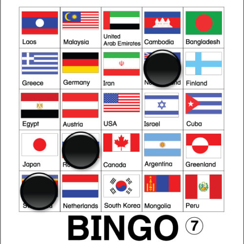 Flags of the World Bingo ESL ELL Newcomer Game's featured image