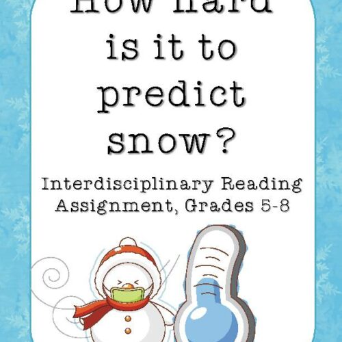 How Hard Is It to Predict Snow? Winter Reading Activity and Assignment's featured image