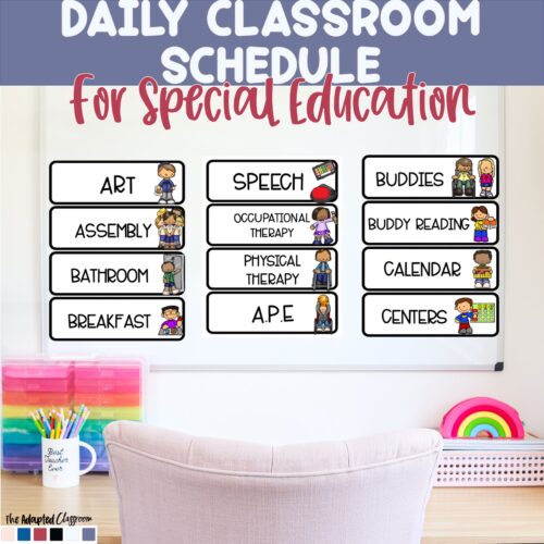 Editable Visual Schedules for Special Education's featured image