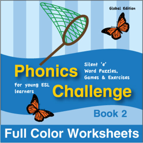 Phonics Challenge Book 2 Full Color Worksheets ESL ELL Newcomer's featured image