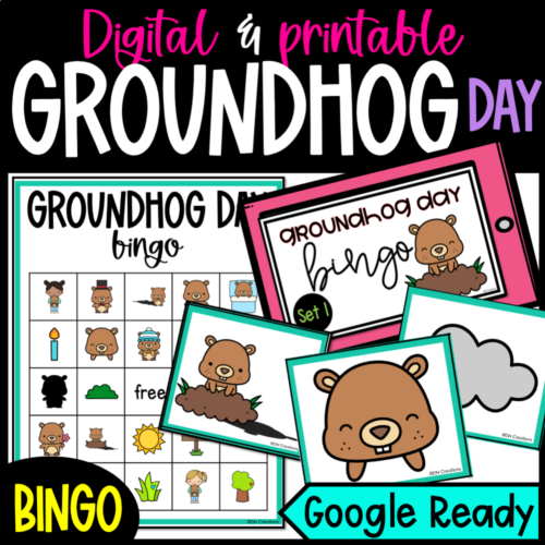 Groundhog Day Bingo Game l Groundhog Day Digital Activity's featured image