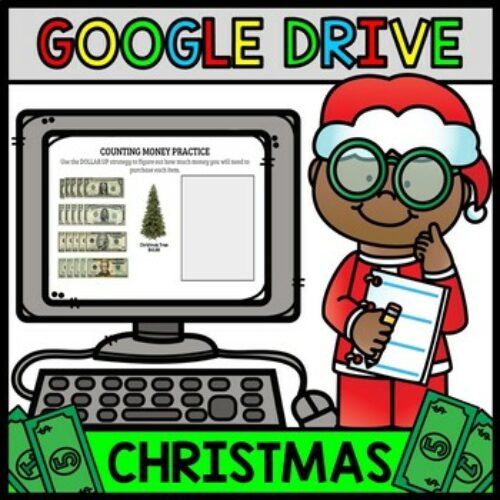 Christmas GOOGLE DRIVE: Special Education - Dollar Up - Money - Math's featured image