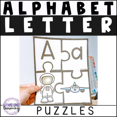 Alphabet Letter Puzzles for Preschool, Pre-K, Kindergarten - Alphabet Puzzles's featured image