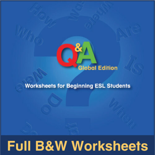 Q&A Worksheets ESL ELL Newcomer's featured image