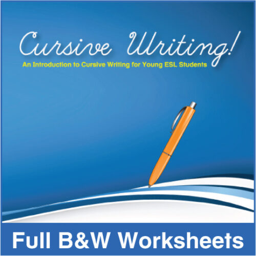 Cursive Handwriting Worksheets ESL ELL Newcomer's featured image