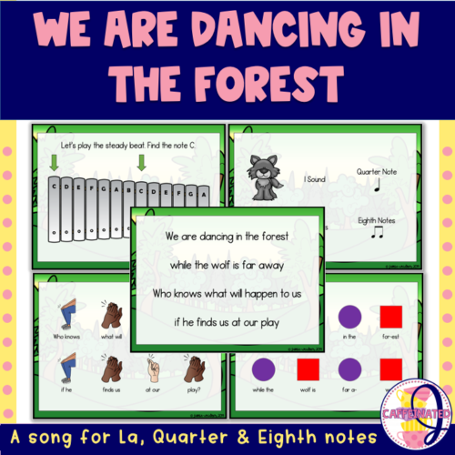 We Are Dancing in the Forest - A Song for Quarter & Eighth Notes & La (So and Sol)'s featured image