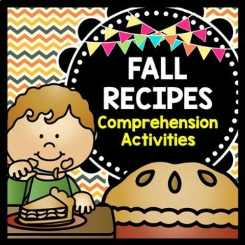 Fall Recipes - Reading Comprehension - Life Skills - Special Education - Cooking's featured image