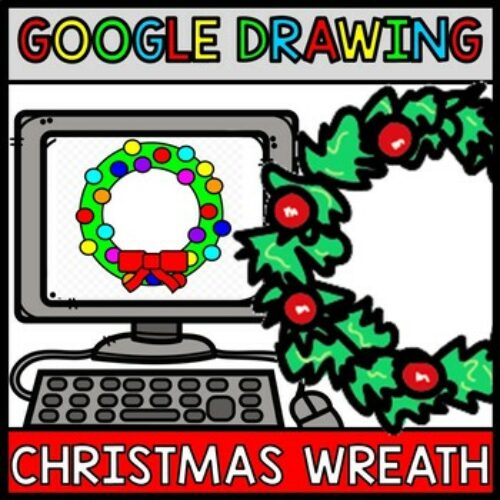 Google Drawing - Christmas Wreath - Google Drive - Google Classroom - Technology's featured image