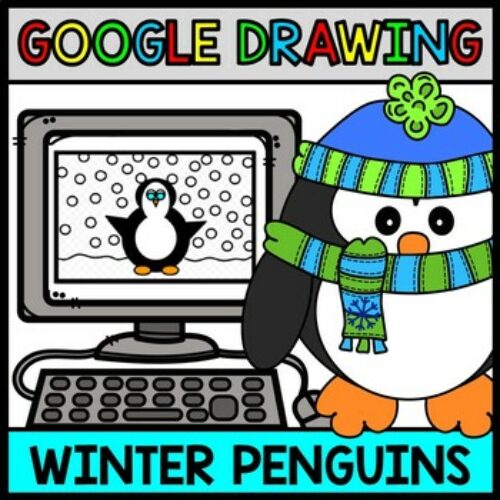 Google Drawing - Winter Penguin - Google Drive - Google Classroom - Technology's featured image