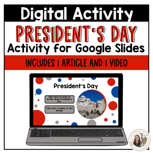 President's Day Activity's featured image