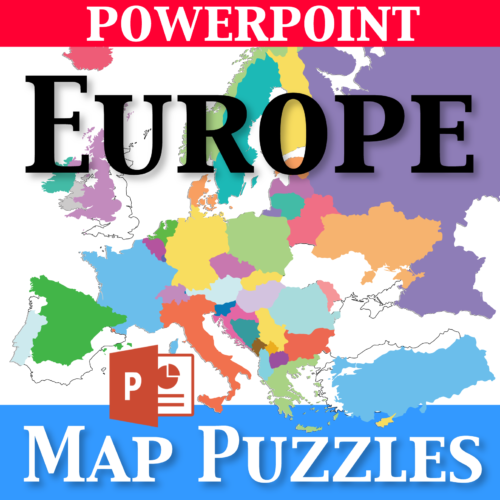 Flags of the World Bingo Europe ESL ELL Newcomer Game