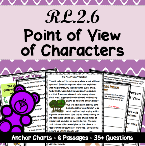 RL.2.6: Point of View of Characters in Stories