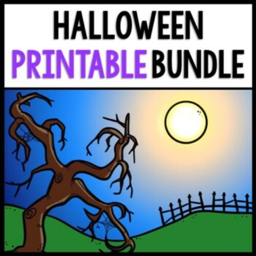 Halloween Bundle - Special Education - Life Skills - Print and Go - Math - ELA's featured image