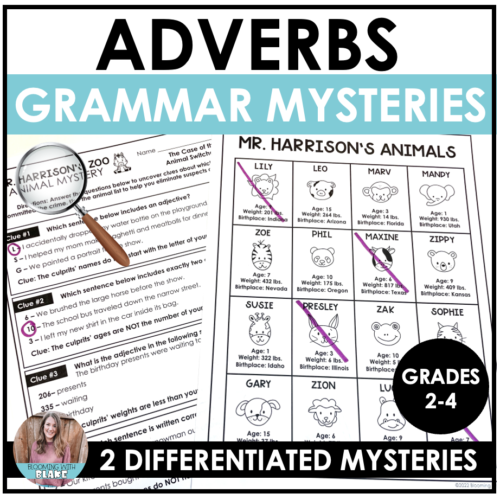 Adverbs Practice Mystery Activity's featured image