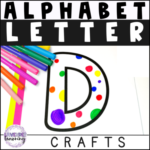 Alphabet Letter Art for Preschool - Alphabet Crafts - Letter Craft's featured image