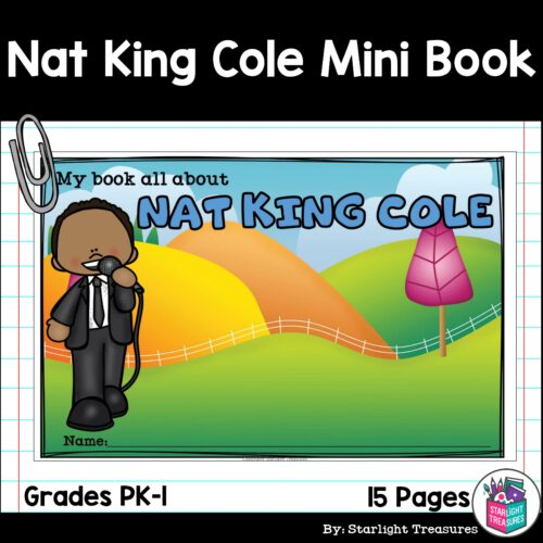 Nat King Cole Mini Book for Early Readers: Black History Month's featured image