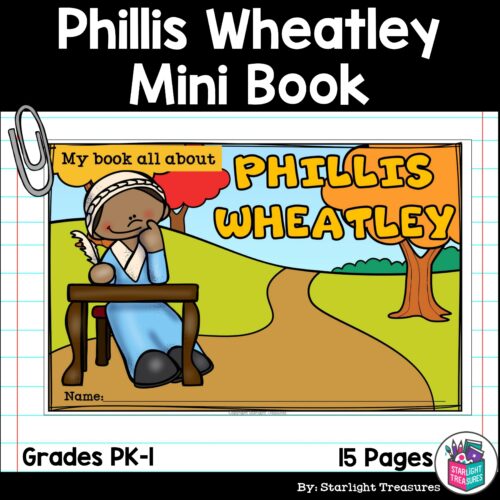 Phillis Wheatley Mini Book for Early Readers: Black History Month's featured image