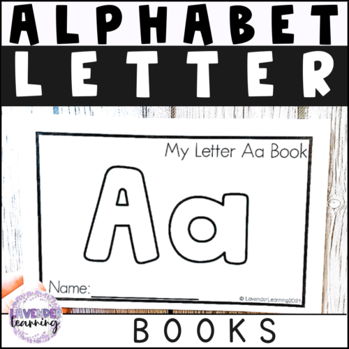 Alphabet Books - Alphabet Letter Books - Alphabet Booklet - Letter Recognition's featured image