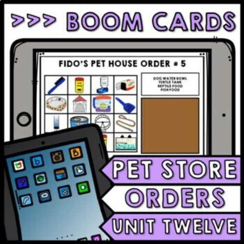 Job Skills - Life Skills - BOOM CARDS - Complete the Order - Special Education's featured image
