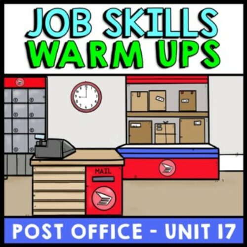 Job Skills - Life Skills Warm Ups - Vocational Skills - Post Office's featured image