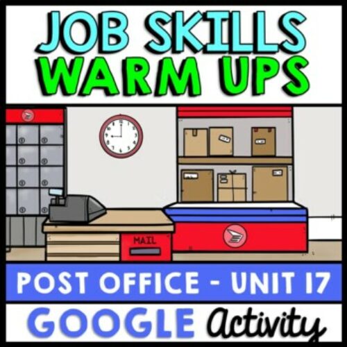 Job Skills - Life Skills Warm Ups - Vocational Skills - Post Office - GOOGLE's featured image