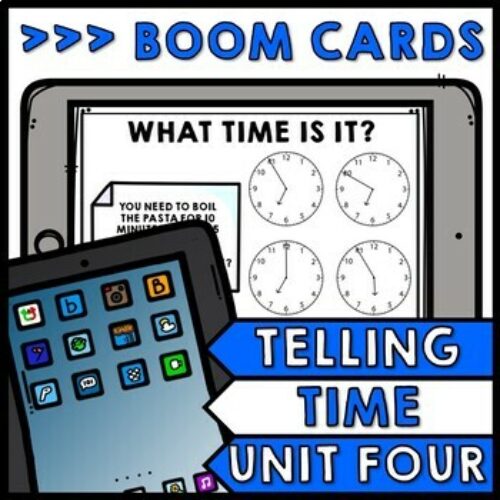Life Skills - BOOM CARDS - Time - Elapsed Time - Special Education - Unit Four's featured image