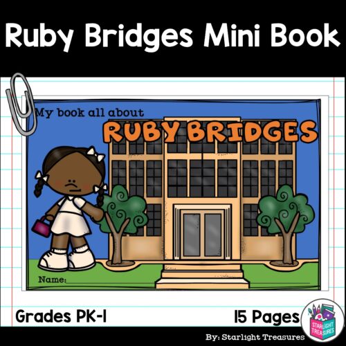 Ruby Bridges Mini Book for Early Readers: Black History Month's featured image