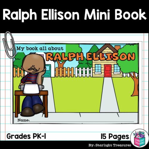 Ralph Ellison Mini Book for Early Readers: Black History Month's featured image