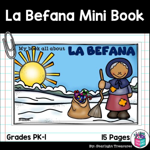 Christmas in Italy: La Befana Mini Book for Early Readers - Christmas Activities's featured image