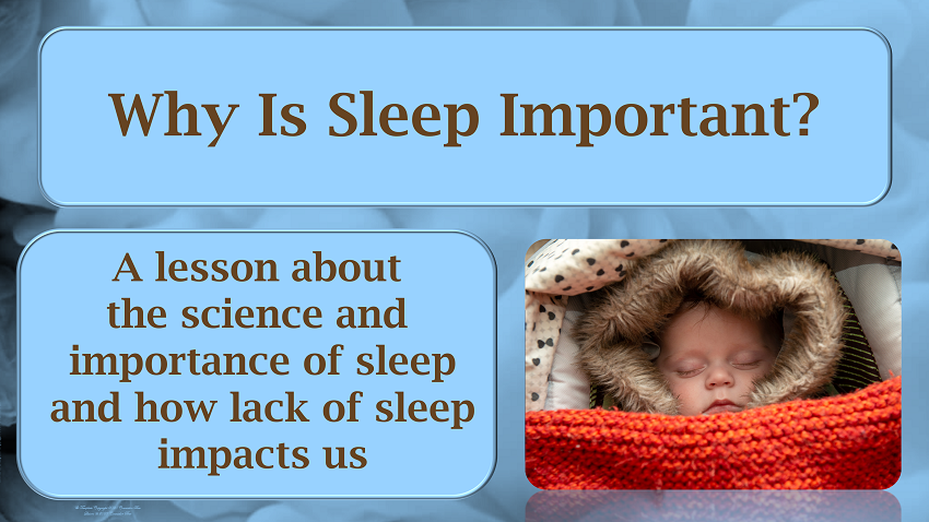 Importance of Sleep to Success Health Social-emotional Learning SEL Lesson w 6 videos