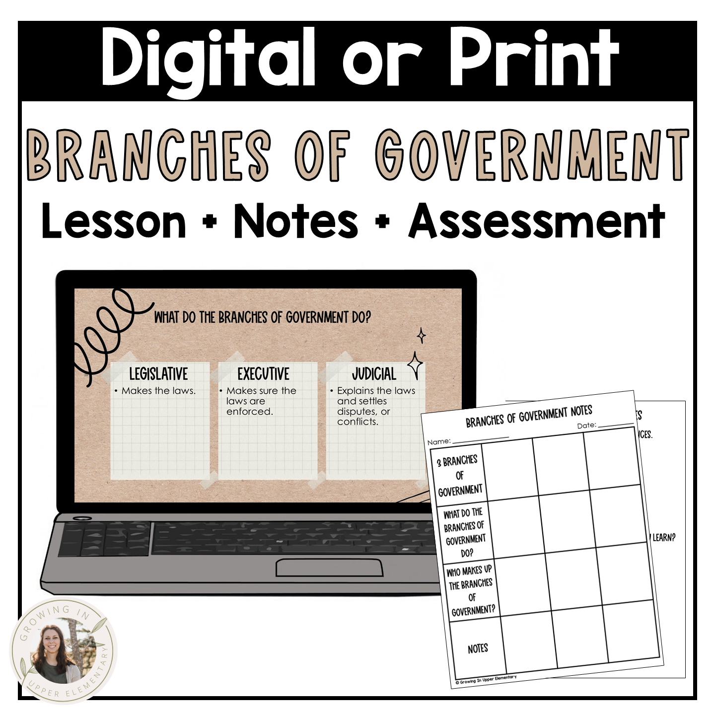 Three Branches of Government Lesson
