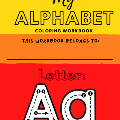 My Alphabet Coloring Workbook: Letter A's featured image