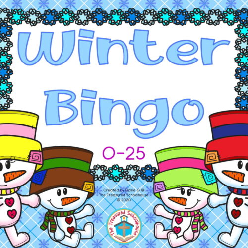 Winter 0-25 Bingo's featured image