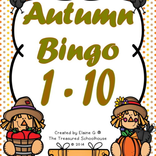 Autumn or Fall Bingo 1-10 Game's featured image