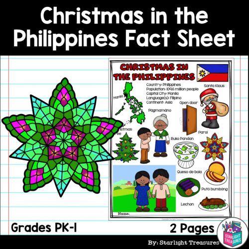 Christmas in the Philippines Fact Sheet for Early Readers's featured image