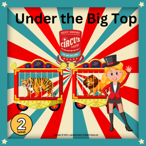 Literacy: Under The Big Top (Level 2 Reader)'s featured image