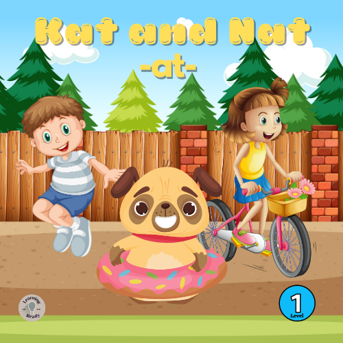 Literacy: Kat and Nat (“at” words) Level 1 Reader's featured image