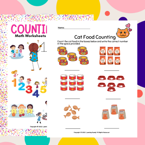 Maths: Counting 1-10 Worksheet Activities's featured image