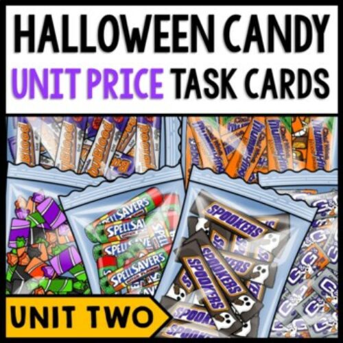 Life Skills - Halloween Task Cards - Unit Price - Reading - Math's featured image