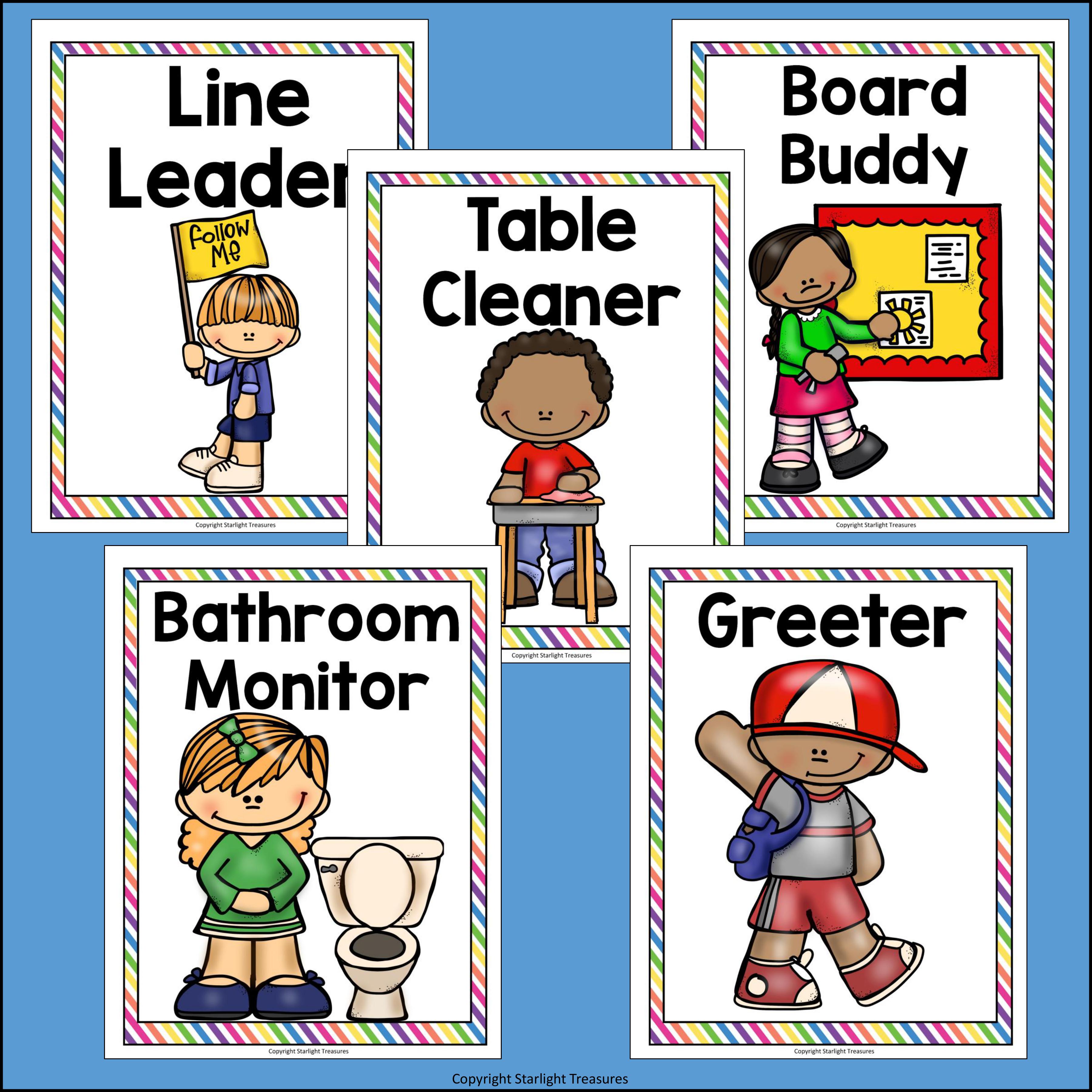 preschool line leader clip art