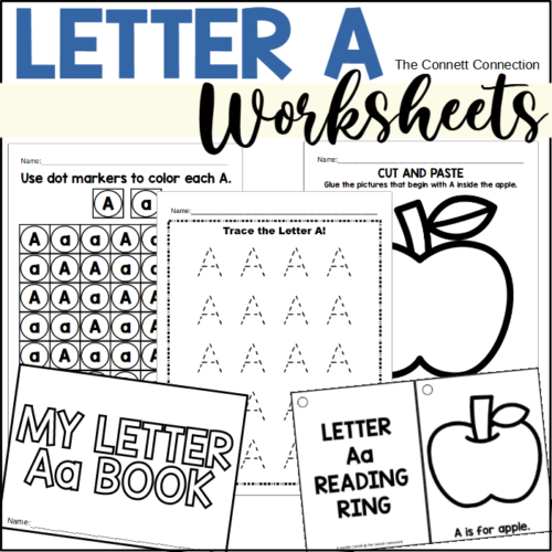 Letter A Worksheets - Classful