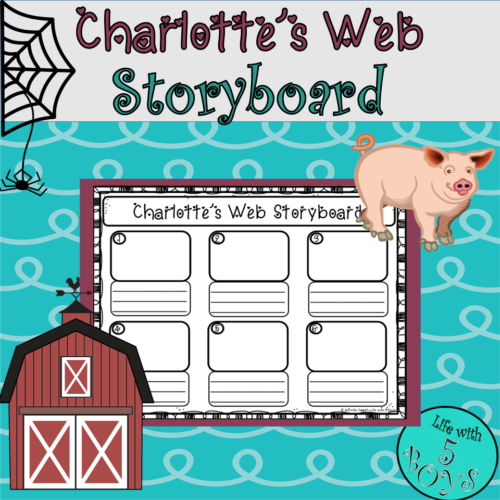 Charlotte's Web Activity Storyboard's featured image