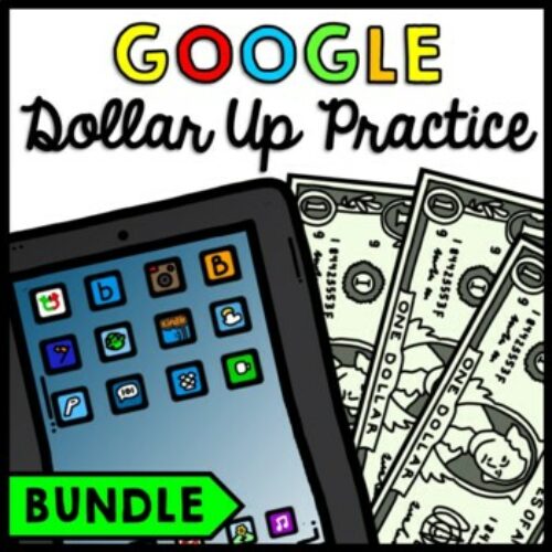 Life Skills - Money - Dollar Up - Special Education - Shopping - GOOGLE BUNDLE's featured image