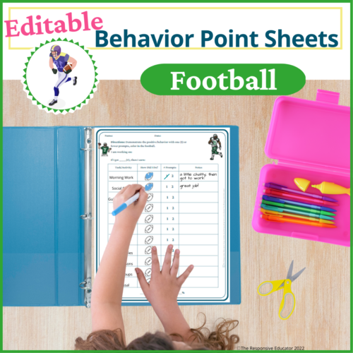 Point Sheet for Behavior- Football's featured image