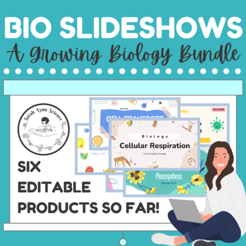 Biology Slideshow GROWING Bundle's featured image
