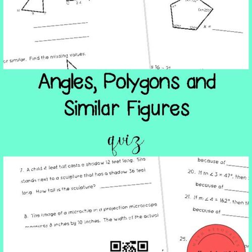 Angles, Polygons and Similar Figures Quiz's featured image