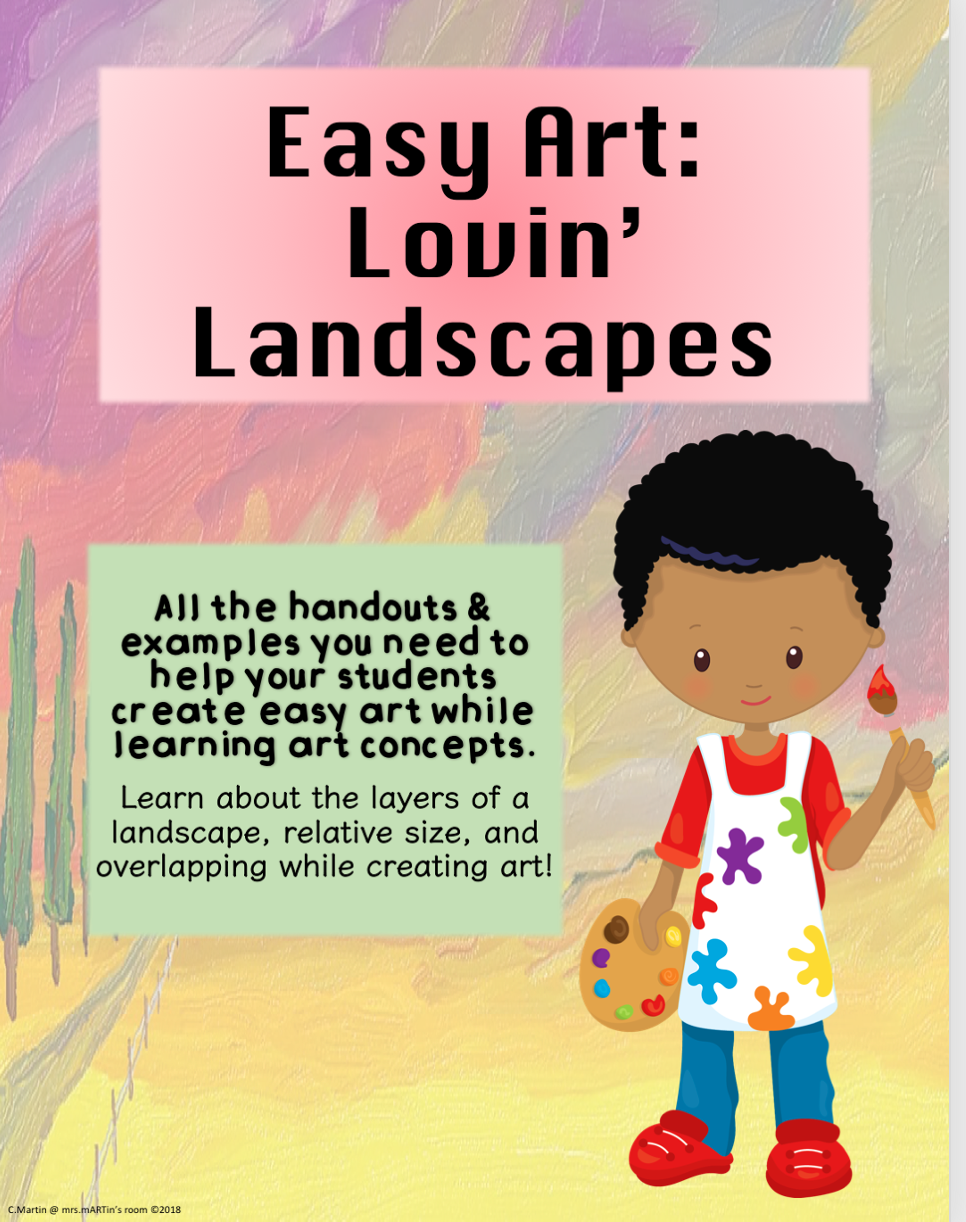Easy Art Project: Landscape Painting